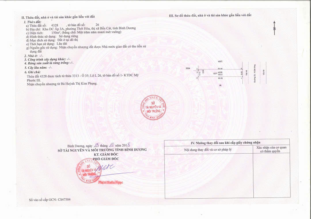 Mỹ Phước 3 L26 DL15